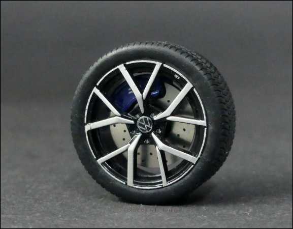 1:18 VW Golf 8 MK8 R-Line Felgensatz